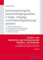 Familienpsychologische Sachverstaendigengutachten in Sorge-, Umgangs- und Kindeswohlgefaehrdungsverfahren