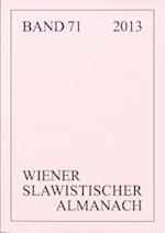 Wiener Slawistischer Almanach Band 71/2013
