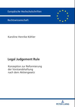 Legal Judgement Rule