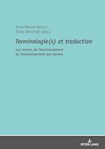 Terminologie(s) Et Traduction