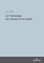 Zur Poetologie Der «stanzen» Ernst Jandls