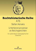 Untertanenprozesse an Reichsgerichten