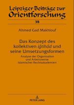 Das Konzept des kollektiven ‹‹igtihad›› und seine Umsetzungsformen