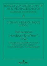 Hahnemanns "Handbuch Fuer Muetter", 1796