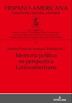 Memoria política en perspectiva Latinoamericana