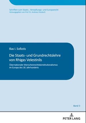 Die Staats- und Grundrechtslehre von Rhigas Velestinlis