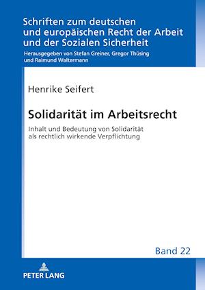 Solidaritaet Im Arbeitsrecht