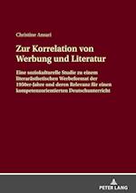 Zur Korrelation von Werbung und Literatur