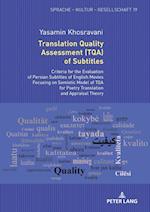 Translation Quality Assessment (TQA) of Subtitles