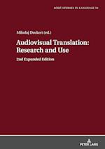 Audiovisual Translation – Research and Use