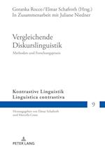 Vergleichende Diskurslinguistik. Methoden Und Forschungspraxis