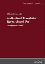 Audiovisual Translation - Research and Use