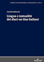 Lingua E Testualita Dei Diari On-Line Italiani