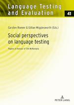 Social perspectives on language testing