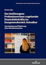 Das fachbezogene Professionswissen angehender Deutschlehrkräfte im Kompetenzbereich Schreiben; Entwicklung und Pilotierung eines Messinstrumentes