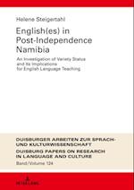 English(es) in Post-Independence Namibia