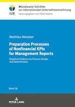 Preparation Processes of Nonfinancial KPIs for Management Reports
