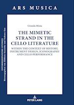 The Mimetic Strand in the Cello Literature