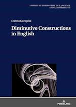 Diminutive Constructions in English