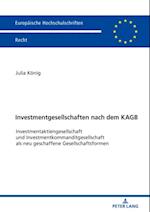 Investmentgesellschaften nach dem KAGB