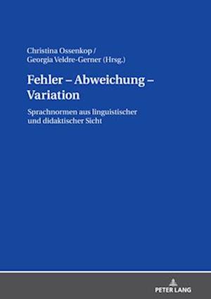 Fehler – Abweichung – Variation