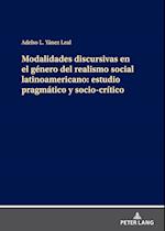 Modalidades Discursivas En El Género del Realismo Social Latinoamericano: Estudio Pragmático Y Socio-Crítico