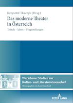 Das moderne Theater in Österreich; Trends - Ideen - Fragestellungen