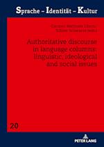 Authoritative Discourse in Language Columns: Linguistic, Ideological and Social issues