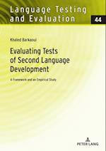 Evaluating Tests of Second Language Development