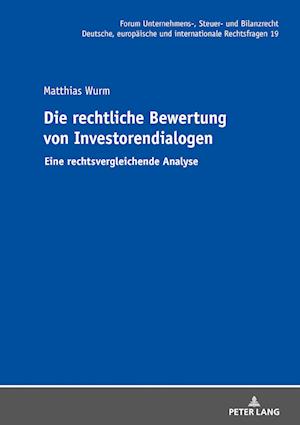 Die Rechtliche Bewertung Von Investorendialogen