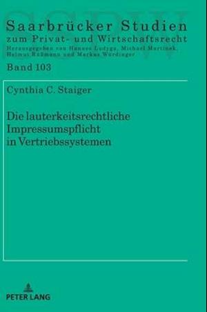 Die lauterkeitsrechtliche Impressumspflicht in Vertriebssystemen