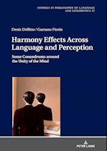 Harmony Effects Across Language and Perception