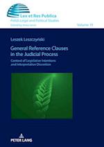 General Reference Clauses in the Judicial Process