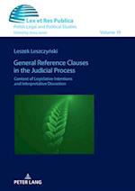 General Reference Clauses in the Judicial Process