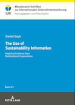 The Use of Sustainability Information
