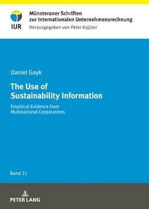 Use of Sustainability Information