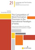 The Competition of Word-formation Processes in the Derivational Paradigm of Verbs