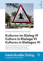 Kulturen im Dialog VI - Culture in Dialogo VI - Cultures in Dialogue VI
