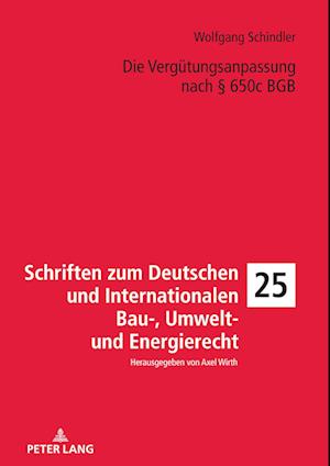 Die Verguetungsanpassung nach § 650c BGB