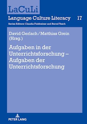 Aufgaben in der Unterrichtsforschung - Aufgaben der Unterrichtsforschung