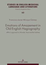 Emotions of Amazement in Old English Hagiography