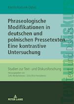 Phraseologische Modifikationen in deutschen und polnischen Pressetexten