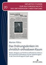 Das Ordnungsdenken im christlich-orthodoxen Raum