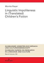 Linguistic Impoliteness in (Translated) Children's Fiction