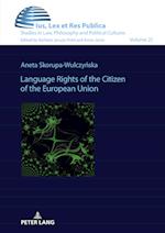 Language Rights of the Citizen of the European Union