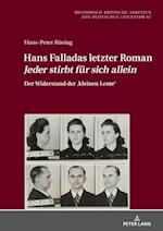 Hans Falladas letzter Roman «Jeder stirbt fuer sich allein»