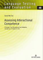 Assessing Interactional Competence