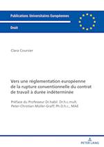 Vers Une Réglementation Européenne de la Rupture Conventionnelle Du Contrat de Travail À Durée Indéterminée