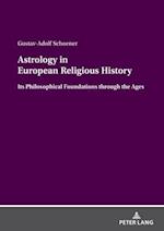 Astrology in European Religious History