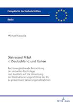 Distressed M&A in Deutschland Und Italien